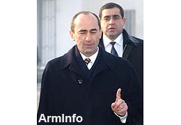 Court will announce decision on Investigation`s petition to arrest Robert Kocharyan at midnight