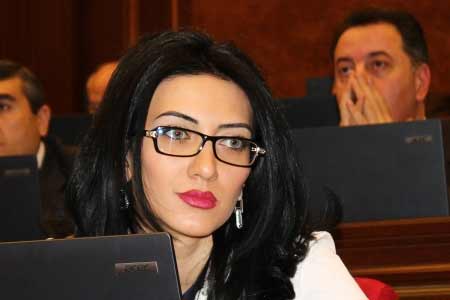 Арпине Ованисян: Антиармянская инициатива, представленная азербайджанской делегацией в ПАСЕ, стала резолюцией исходящей из интересов Армении
