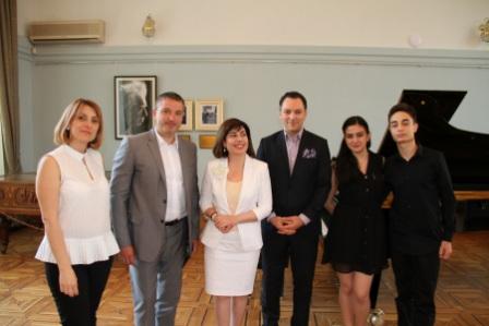 Musical Dilijan received young composers and musicians of Armenia and Georgia