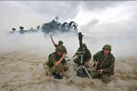 Drivers of the Russian military base in Armenia study High Mountain driving