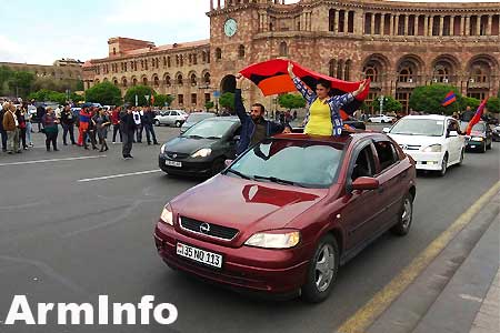 Supporters of Nikol Pashinyan in Yerevan and other cities of Armenia resumed actions of civil disobedience (video)