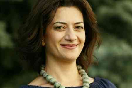Анна Акопян была признана "Самой красивой первой леди года"