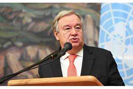 Guterres: We have recently witnessed a fantastic example of peaceful transfer of power demonstrated by Armenia