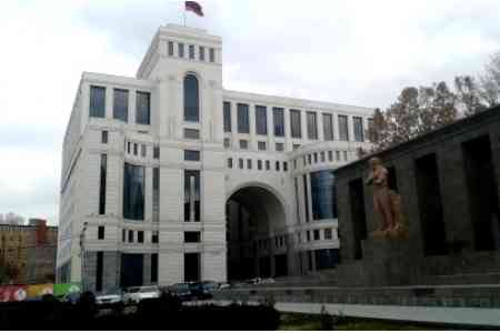 MFA commented on statement of Azerbaijani FM on agreements reached in Milan