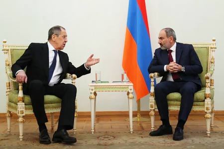 Пашинян и Лавров обсудили вопросы двусторонней повестки между Арменией и Россией