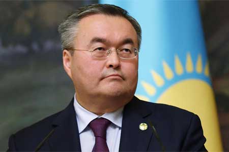 Глава МИД Казахстана: Вопрос об отправке казахстанских миротворцев на Южный Кавказ не стоит