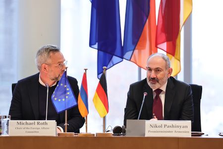 Prime Minister of Armenia delivers speech in Bundestag