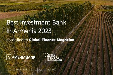 Ameriabank honored as the Best Investment Bank in Armenia for 2023 by Global Finance