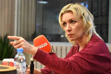 Захарова: Россия нацелена развивать экономическое и гуманитарное сотрудничество с Арменией