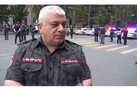 Ոստիկանապետ Արամ Հովհաննիսյանը հրաժեշտ է տվել պաշտոնին