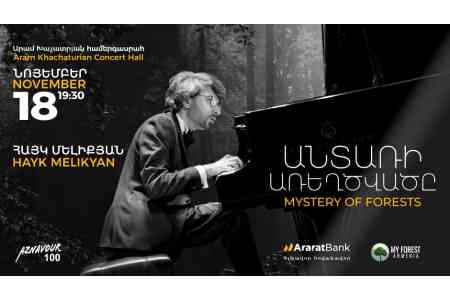 AraratBank Stands with My Forest Armenia to establish Charles Aznavour Forest