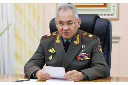 СМИ: Шойгу на полях XIII встреча секретарей советов безопасности СНГ проведет встречу с коллегами из Армении и Азербайджана