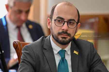 После парафирования в Вашингтоне мирного соглашения между Арменией и Азербайджаном, мир стал реальностью - депутат НС