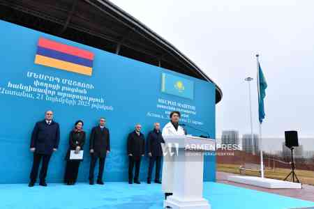 В Астане открыли улицу имени Месропа Маштоца