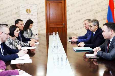 Zhanna Andreasyan, Kazakh Ambassador discuss prospects for joint programs in education, science, and cinema