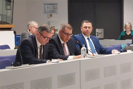 Делегация Минобороны Армении приняла участие в заседании Исполнительного академического совета Европейского колледжа безопасности и обороны