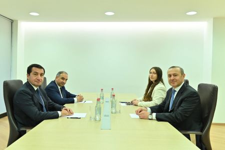 RA Security Council Sec, Assistant to President of Azerbaijan hold negotiations in Dilijan